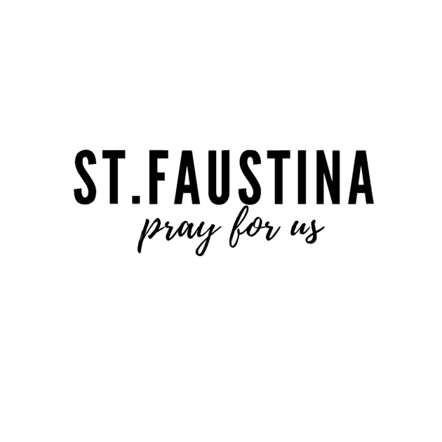 St. Faustina pray for us by delborg