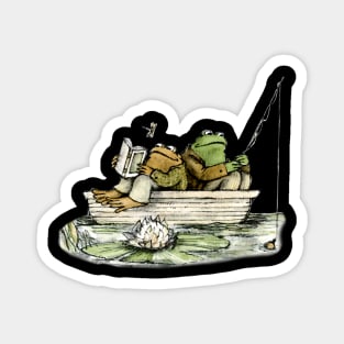 Frog and Toad Fishing Magnet