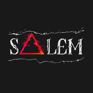 Salem Massachusetts Magic Symbol T-Shirt