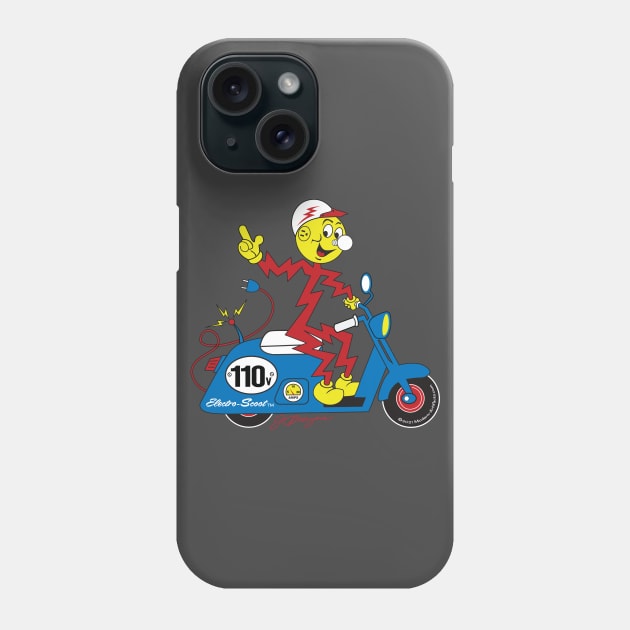 ELECTRO SCOOT Phone Case by Modern-ArtifactsLLC