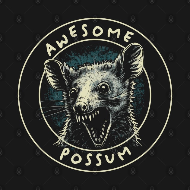 Awesome Possum by Barn Shirt USA