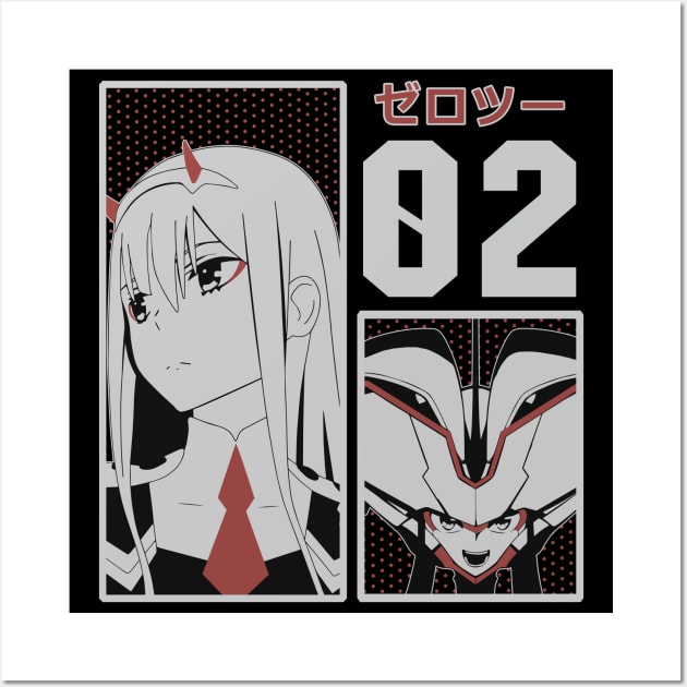 Darling in the franxx - Zero Two - Darling In The Franxx - Posters and Art  Prints