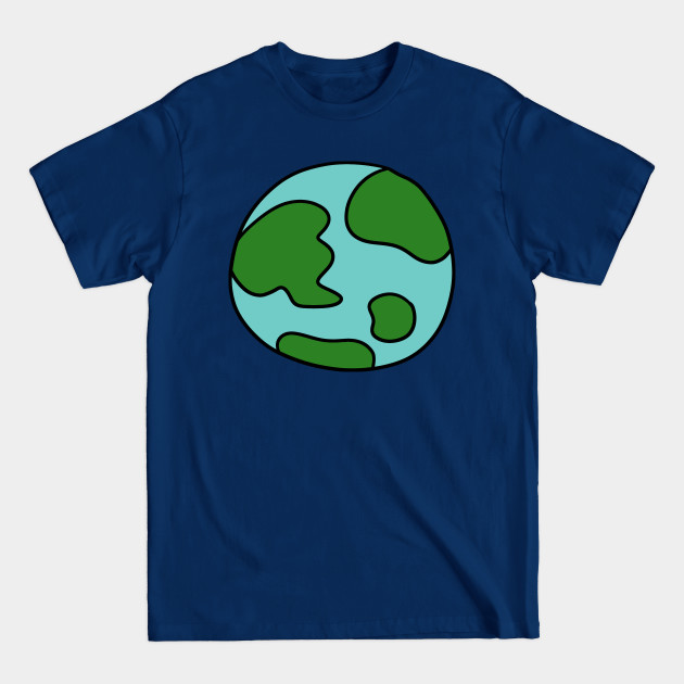 Cartoon Earth - Earth - T-Shirt