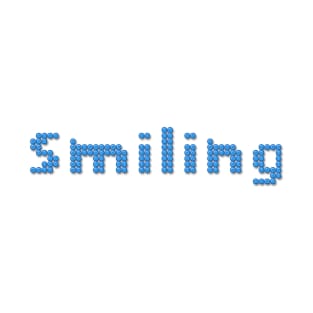 Face Mask Smiling LED Design T-Shirt