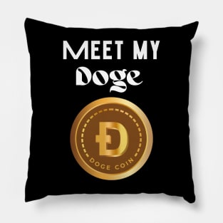 Meet My Doge Pillow