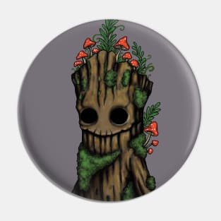 Mushroom tree stump Pin