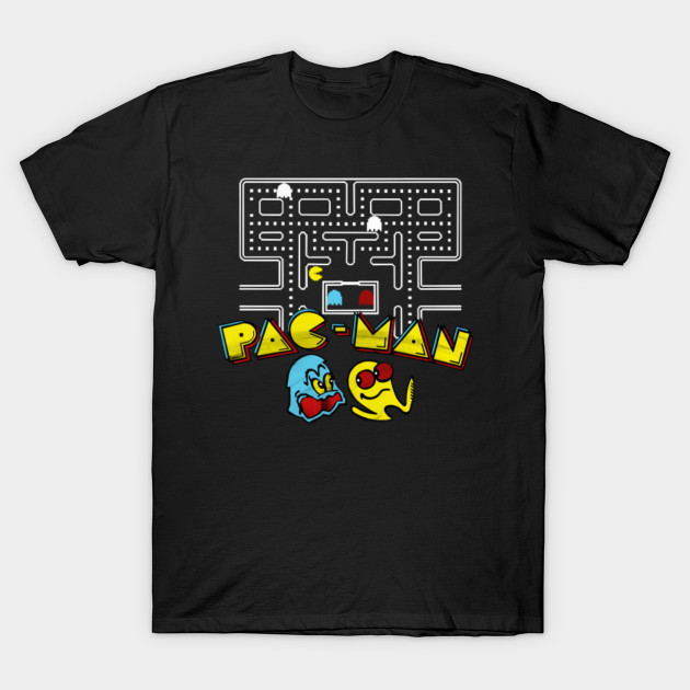 Retro Pac Man - Pac Man - T-Shirt | TeePublic