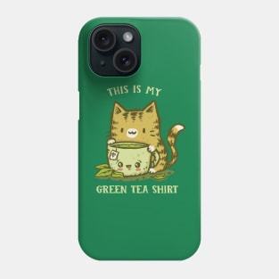 My Green Tea Shirt Phone Case