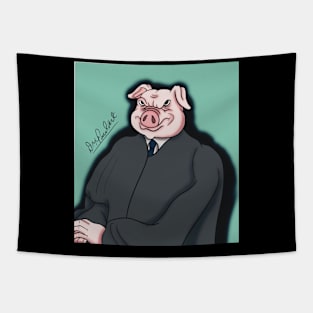 Supreme Court Pig Tapestry