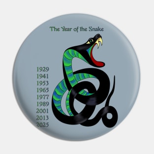 Chinese Snake Pin