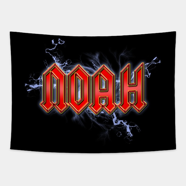 Hard Rock Noah Tapestry by Eggy's Blackberry Way