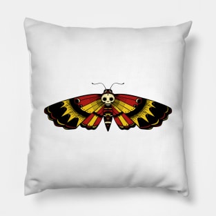 Deaths Head Moth Pillow