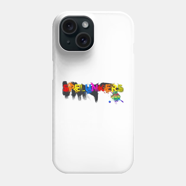 Spelunkers Pride Support Banner Phone Case by TimeBombTom