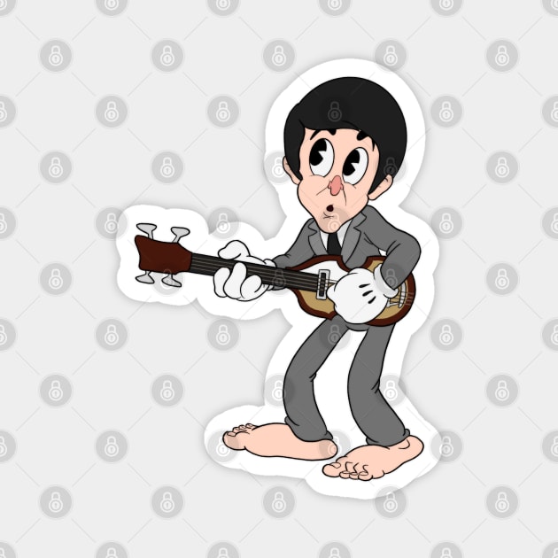 Macca in 1930s cuphead rubberhose style Magnet by Kevcraven