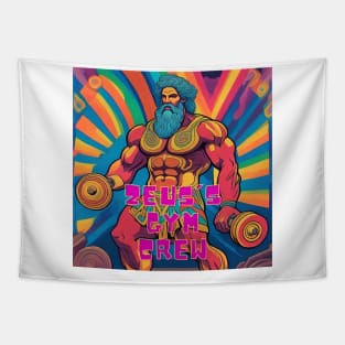 Zeus´s gym crew Tapestry