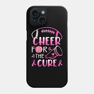 Breast Cancer Awareness Cheer For The Cure Phone Case