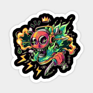 skull killer Magnet