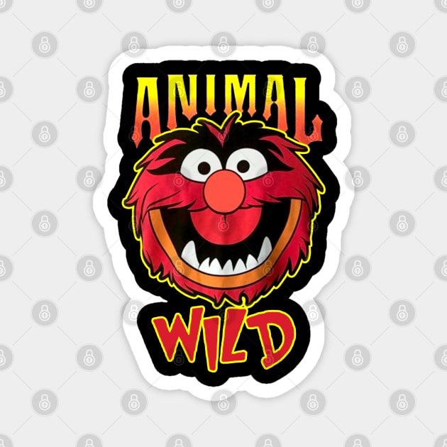 Animal Wild! Magnet by V2Art