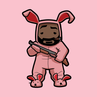 OPAE with Bunny Suit and Rifle T-Shirt