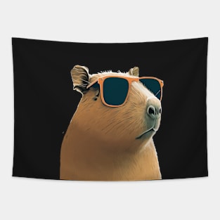 Cool Capybara Tapestry