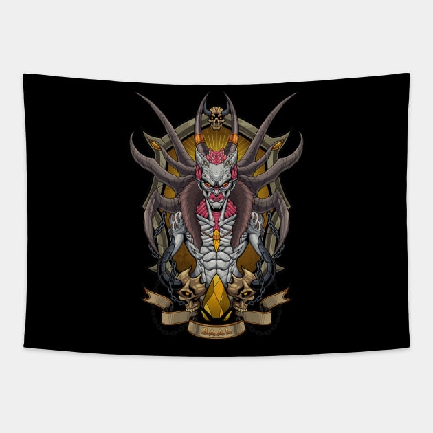 Baal Tapestry by Future Vision Studio