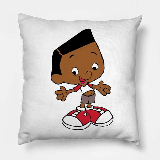 Brown Bobby Pillow by KingdomClothing