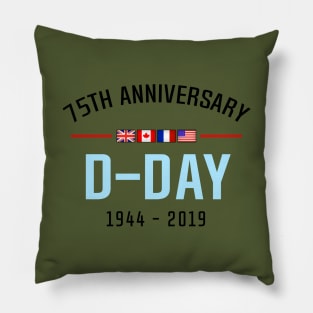 D-Day 75th Anniversary Pillow