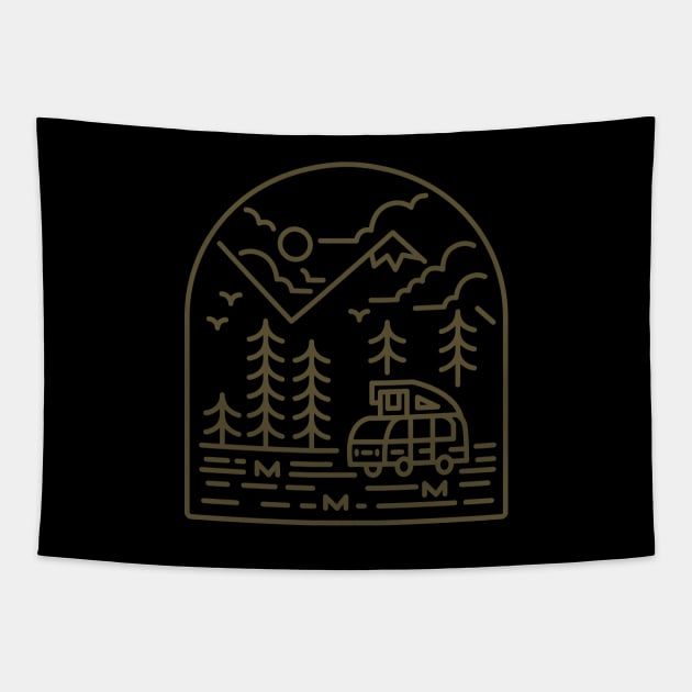 Into the Mountain Tapestry by quilimo