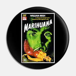 Vintage Marihuana Cover Pin