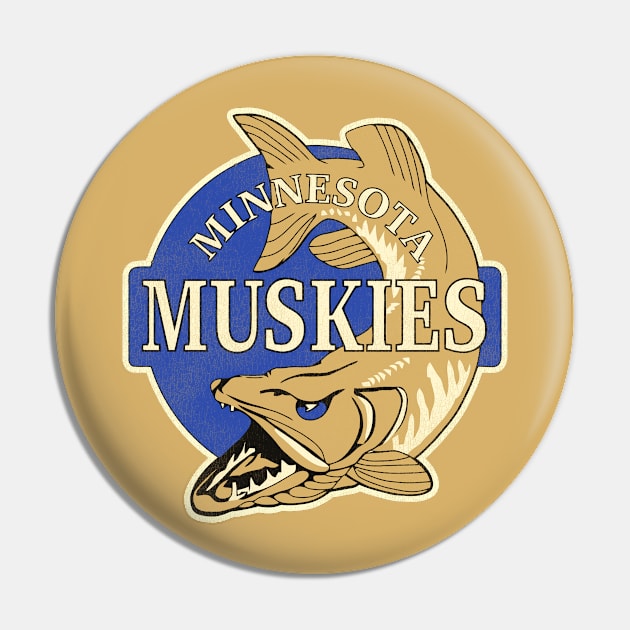 Defunct Minnesota Muskies Basketball Team Pin by Defunctland