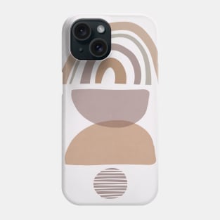 Balance Rainbow In Neutral Colors Phone Case