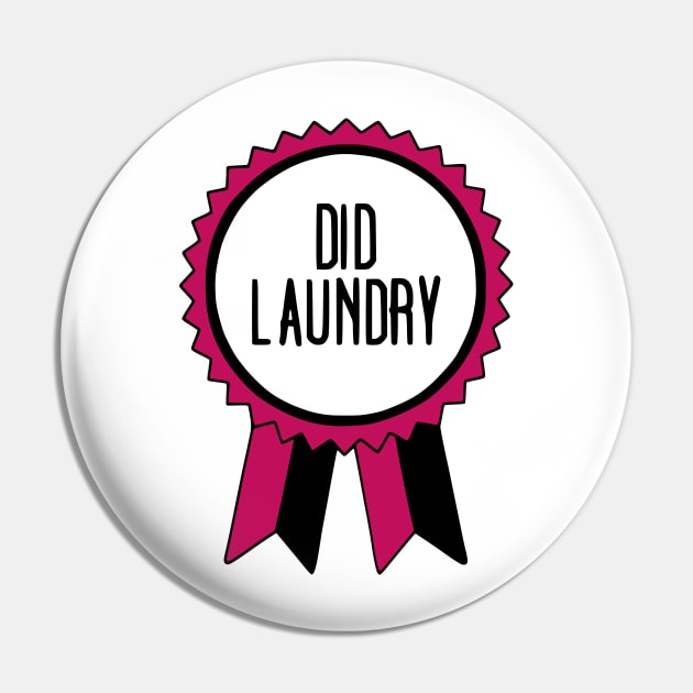 Did Laundry - Adulting Award Pin by prettyinpunk