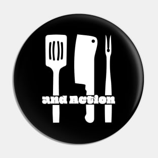 Grillen and Action Pin