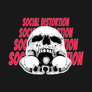 Skull social distortion T-Shirt