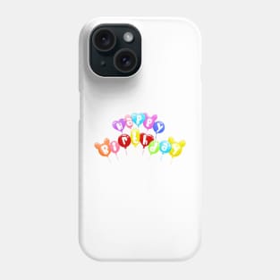 Copy of Funny Happy Birthday Mouse Ears Balloons Phone Case