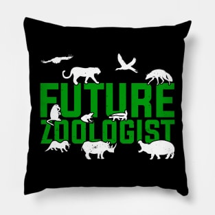 Future Zoologist Pillow