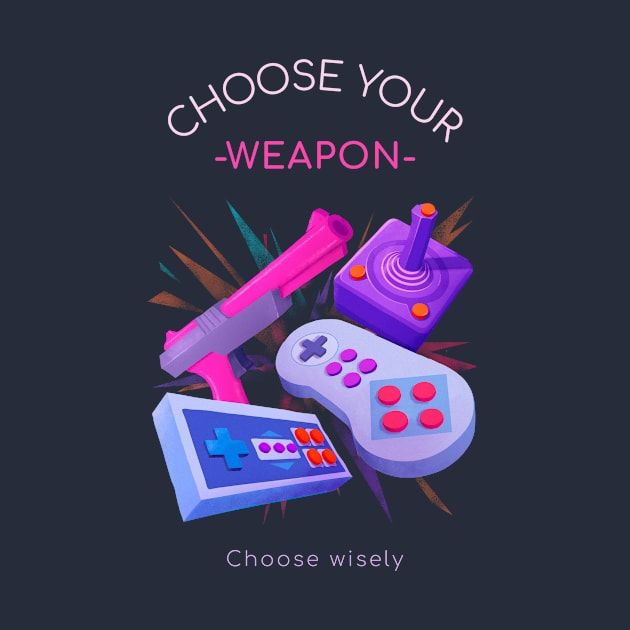 Choose Your Weapon Toy Design by ArtPace