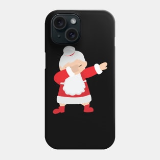 Dabbing Mrs Claus Phone Case