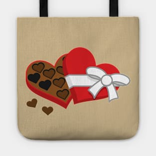 Heart Chocolate Gift Box - Valentine's Day Tote