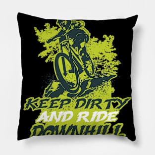 Ride Downhill Pillow