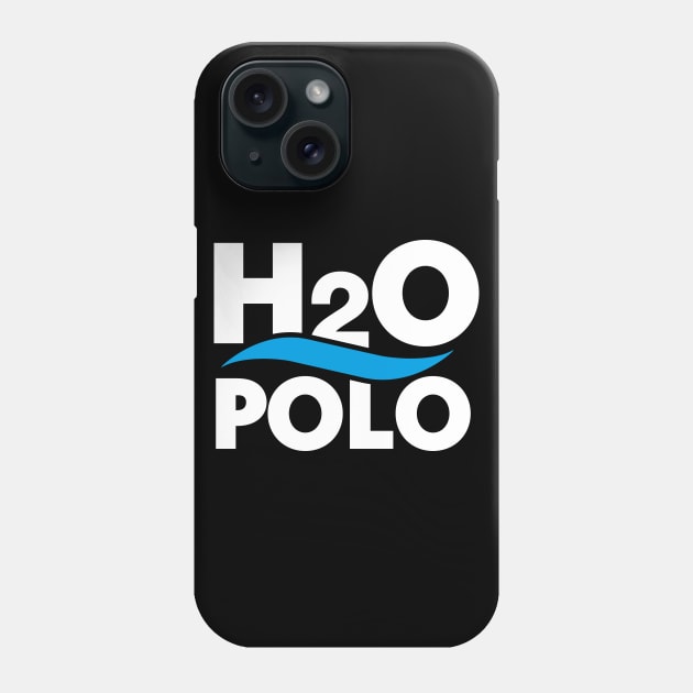 H20 polo water polo science chemistry water nerd Phone Case by LaundryFactory