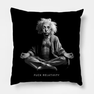 Zen Albert Einstein Pillow