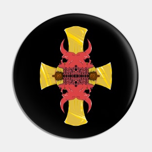 Skally Cross Pin