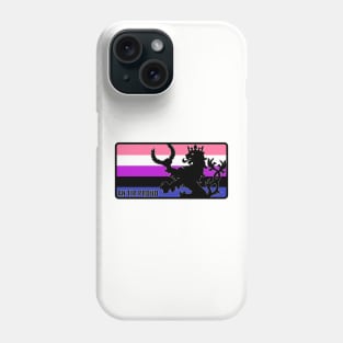 An Tir Pride - Genderfluid - Oblong Phone Case