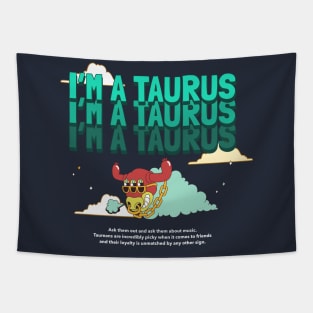 im a taurus Tapestry