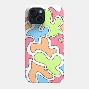 neon puzzle Phone Case