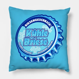 Retro Vintage Khule Briese Soda Bottlecap Pillow