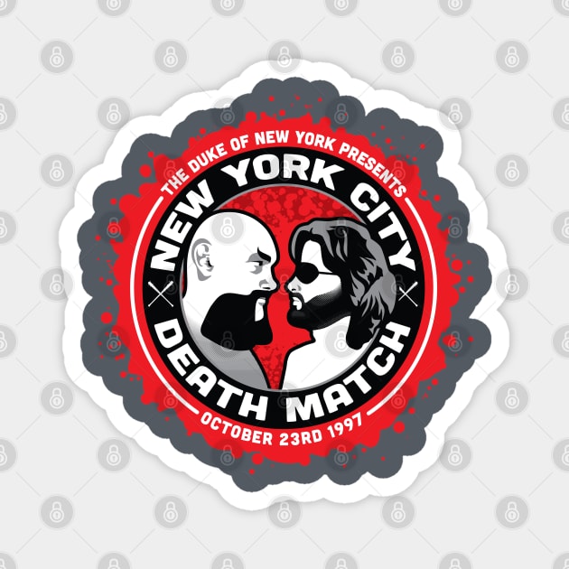 NYC Death Match Magnet by MrMcGree