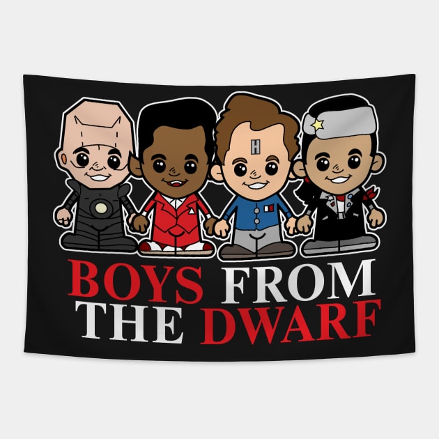 Boys from the Dwarf Tapestry by TopNotchy