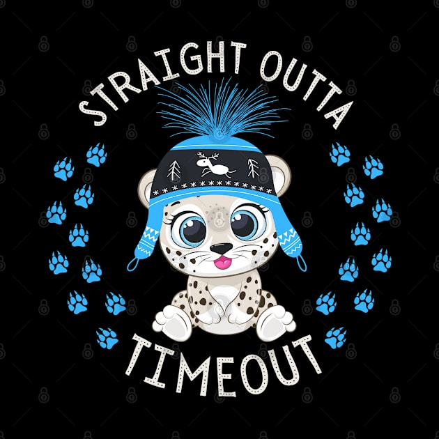 Straight Outta Timeout Cute and Smart Cookie Sweet little tiger cute baby outfit by BoogieCreates